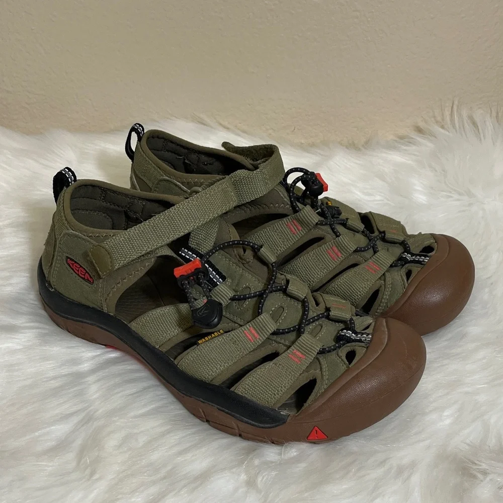 KEEN Green Outdoor Water Sandals